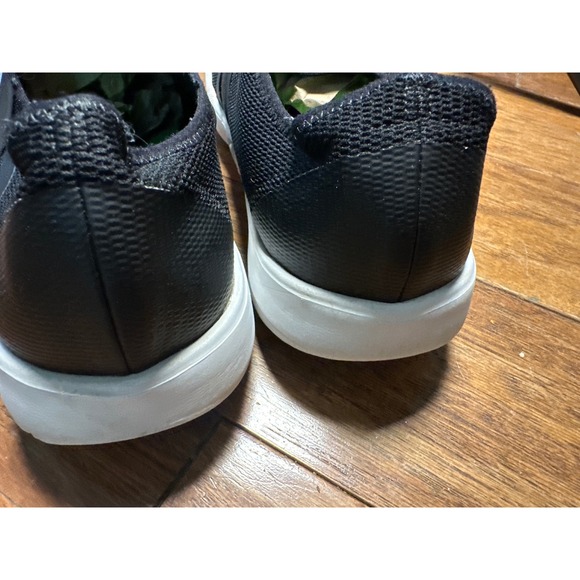 OOFOS Ooahh Luxe Slip On Sandal Recovery Shoe Black Green Trim Comfort Mens - Picture 5 of 8